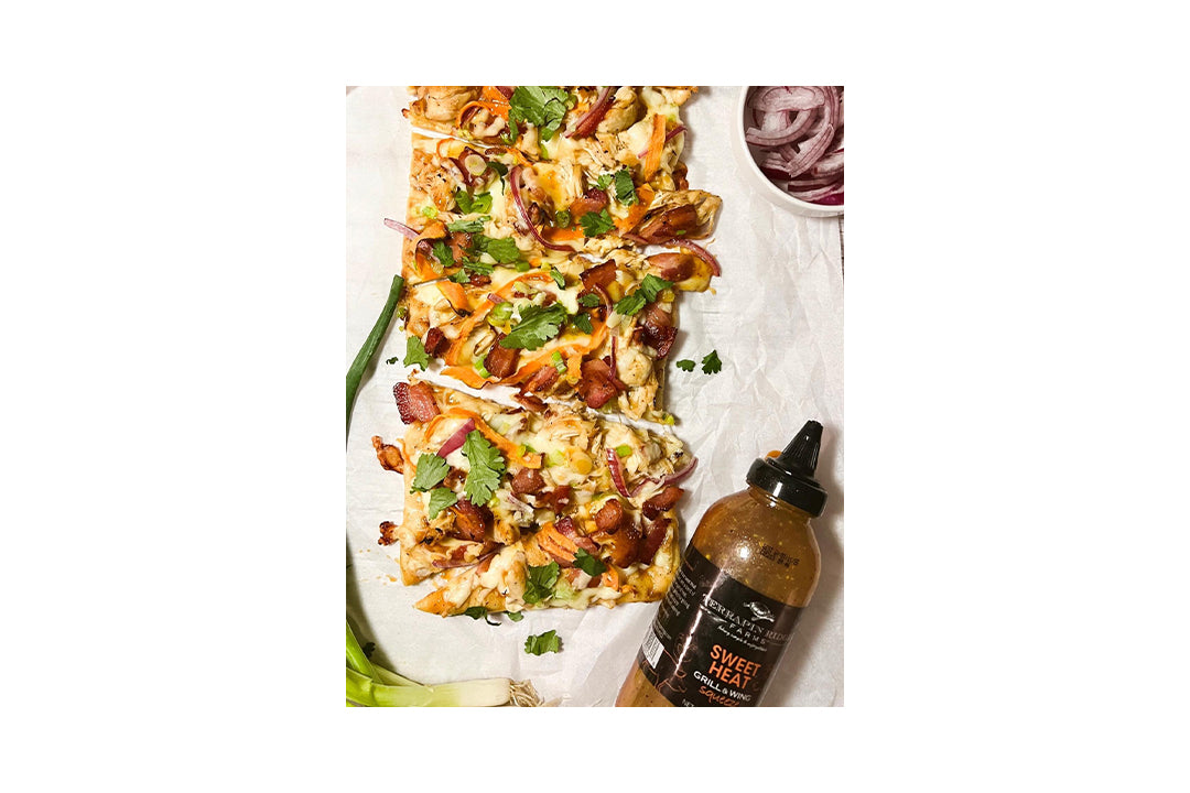 Sweet Heat Chicken Bacon Flatbread Sweet Heat Chicken Bacon Flatbread